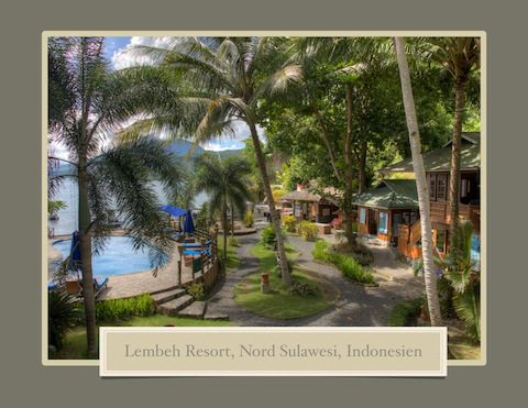 Lembeh Resort Coffee Table Book - German