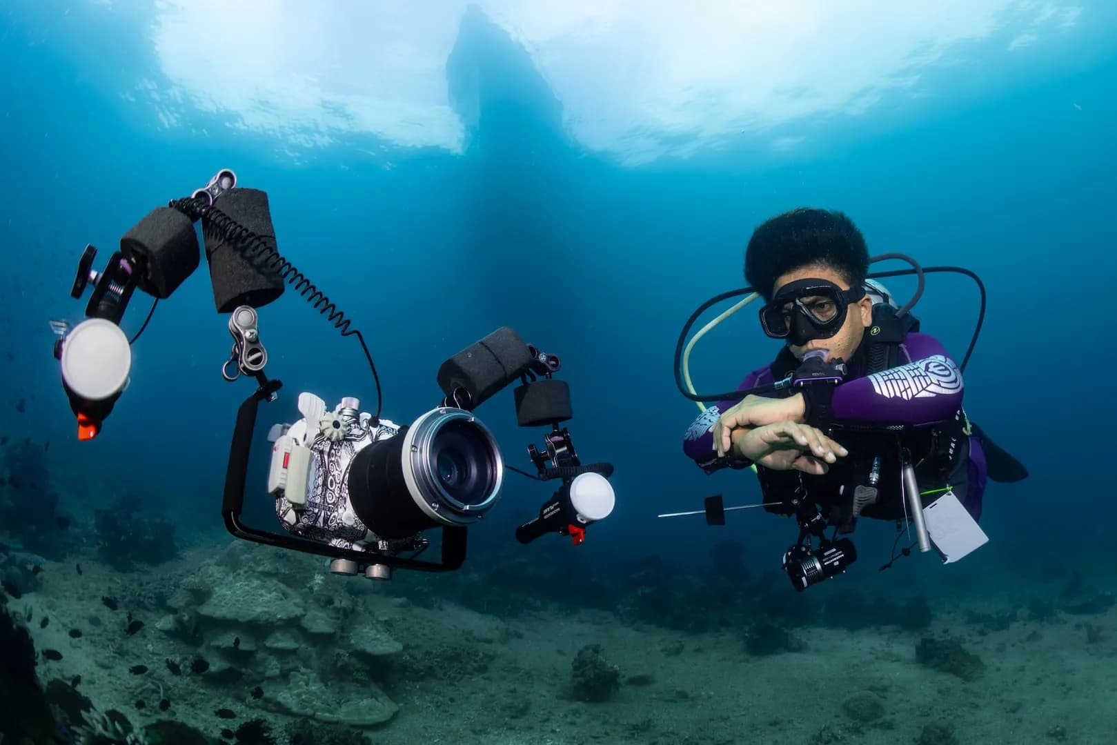 Carter underwater bouyancy