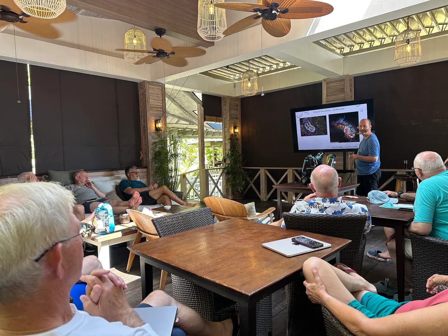 Alex's Presentation in Lembeh Resort