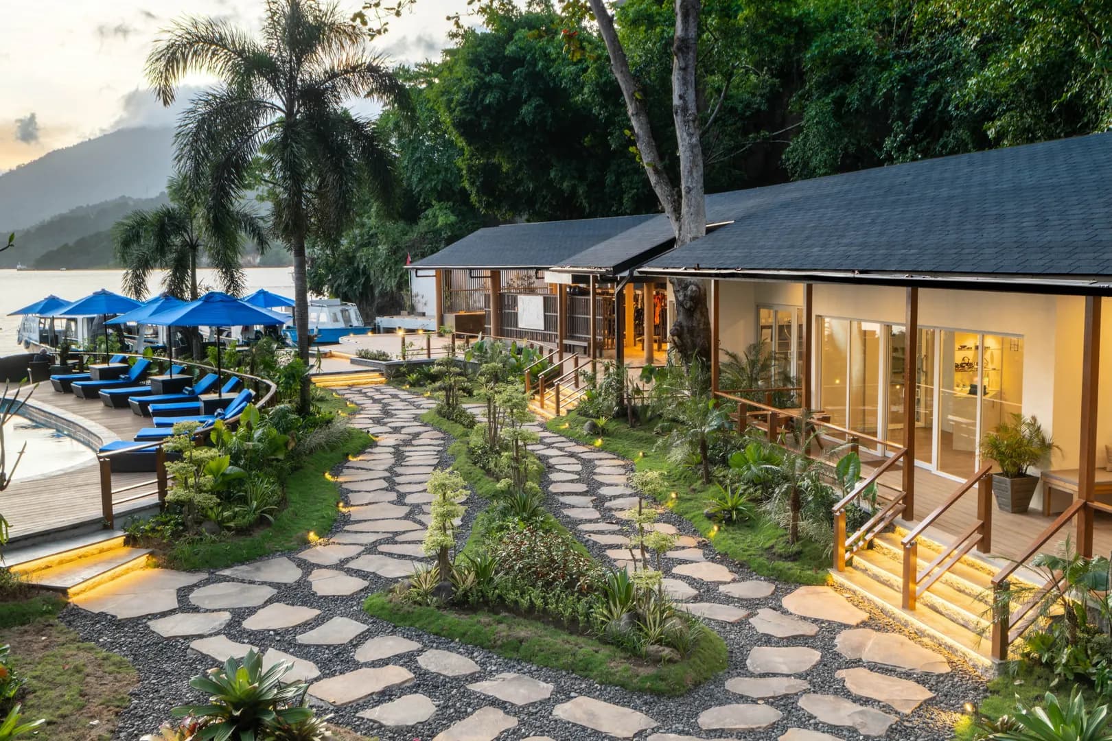 Lembeh Resort - New Entrance Area with Dive Facilities