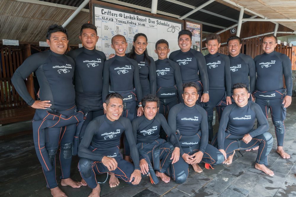 Lembeh Resort Dive Guides will try to grant your wish list.
